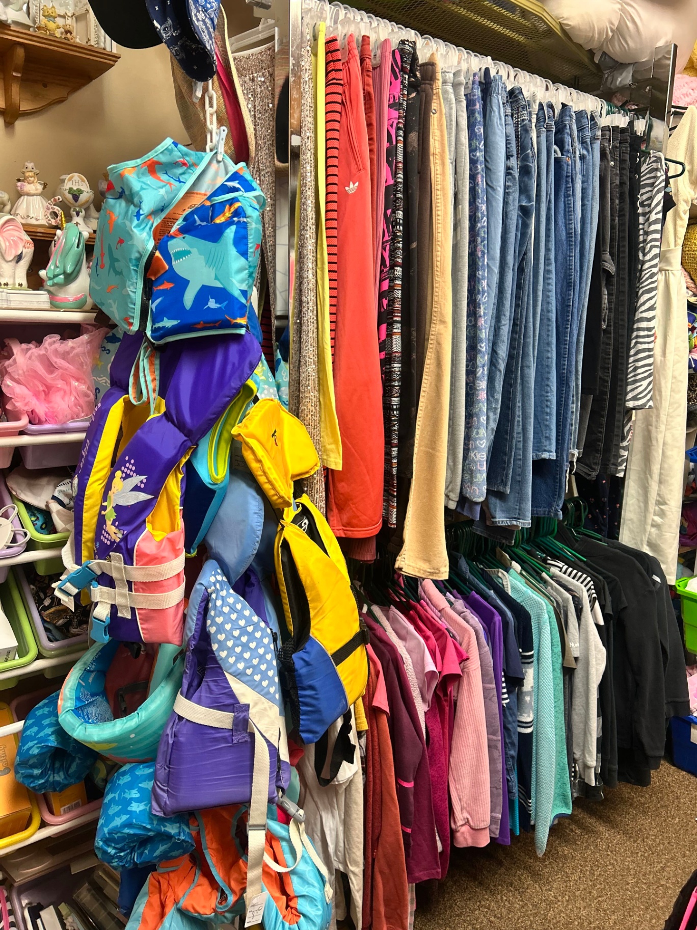 Children's Clothing at Second Chance Carlyle