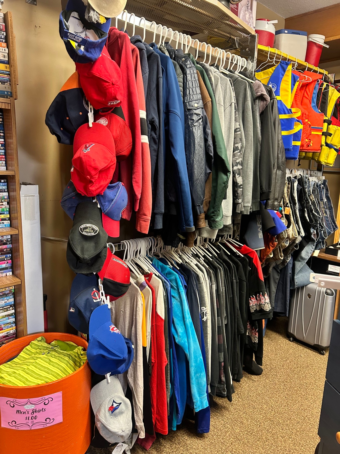 Men's Clothing at Second Chance Carlyle